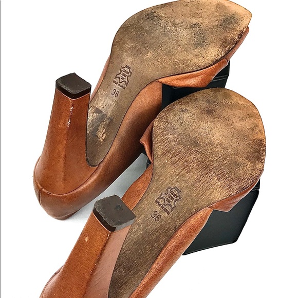 ALDO Women’s Shoes, Twist Toe Heels, Brown, Sz 6 - Picture 8 of 8